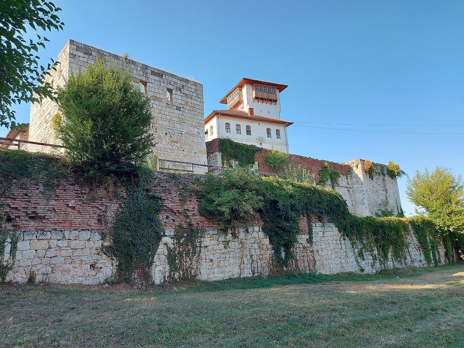 The Dragon of Bosnia tower inside Gradačac Castle, August 2021