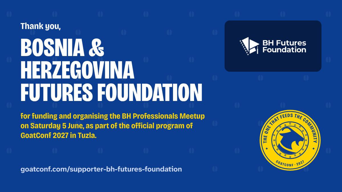 Thank you, Bosnia & Herzegovina Futures Foundation