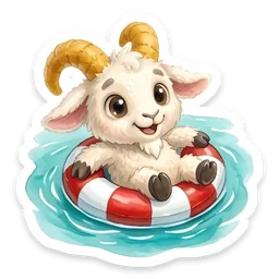 A float in the salt lakes